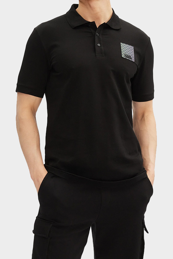 ΜΠΛΟΥΖΑ POLO KARL LAGERFELD - 990 ΜΑΥΡΟ